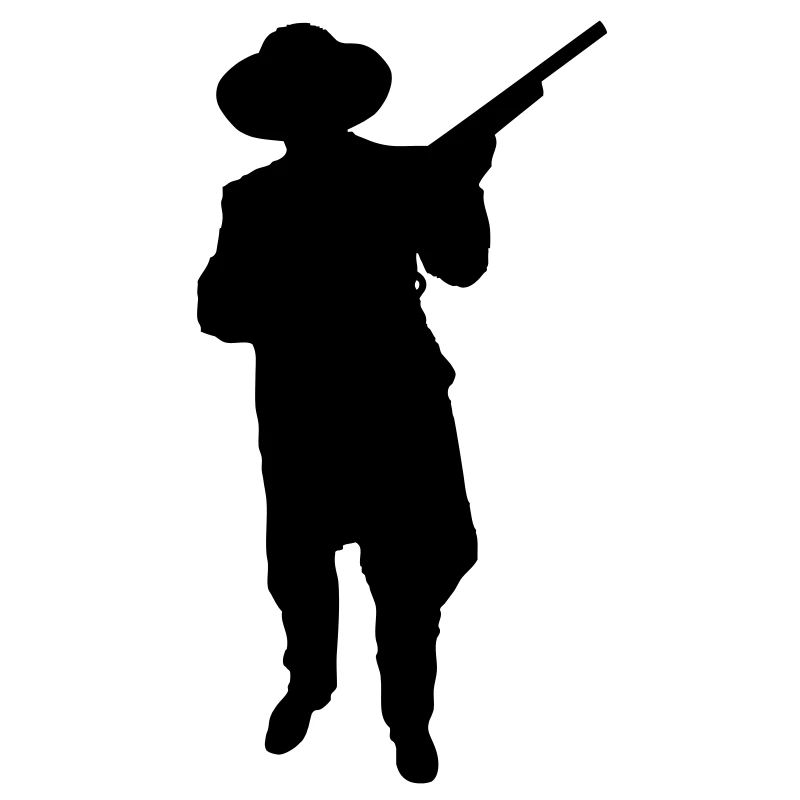 Man and Gun 2 (Vector)