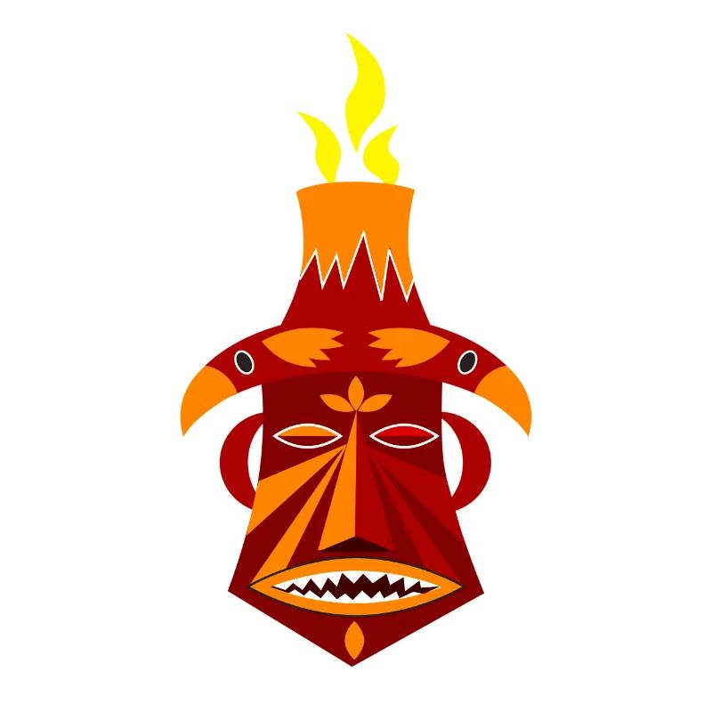 Tiki God Head