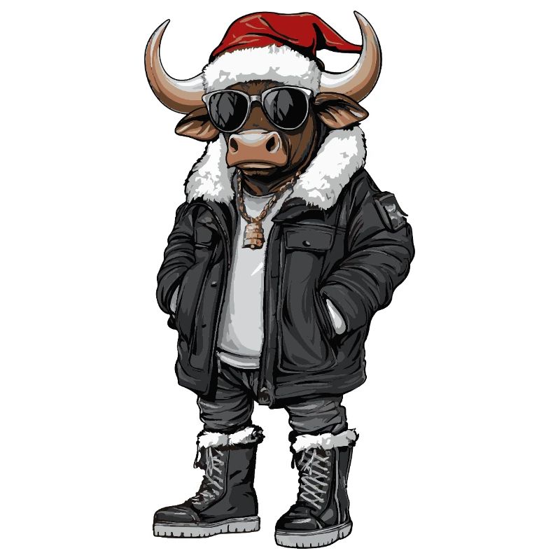 Noël Taureau Hiver
