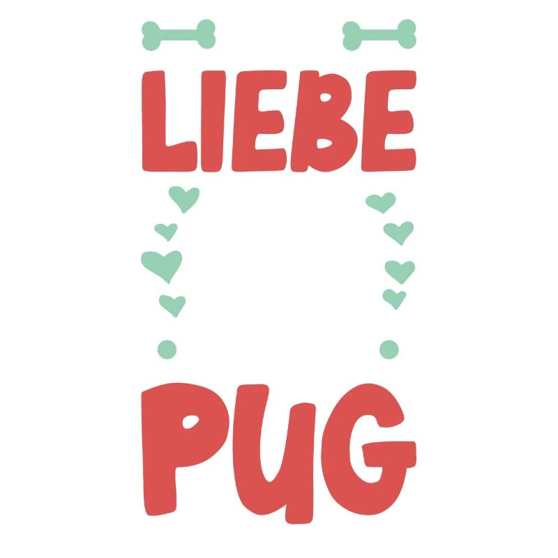Ich liebe meinen Pug