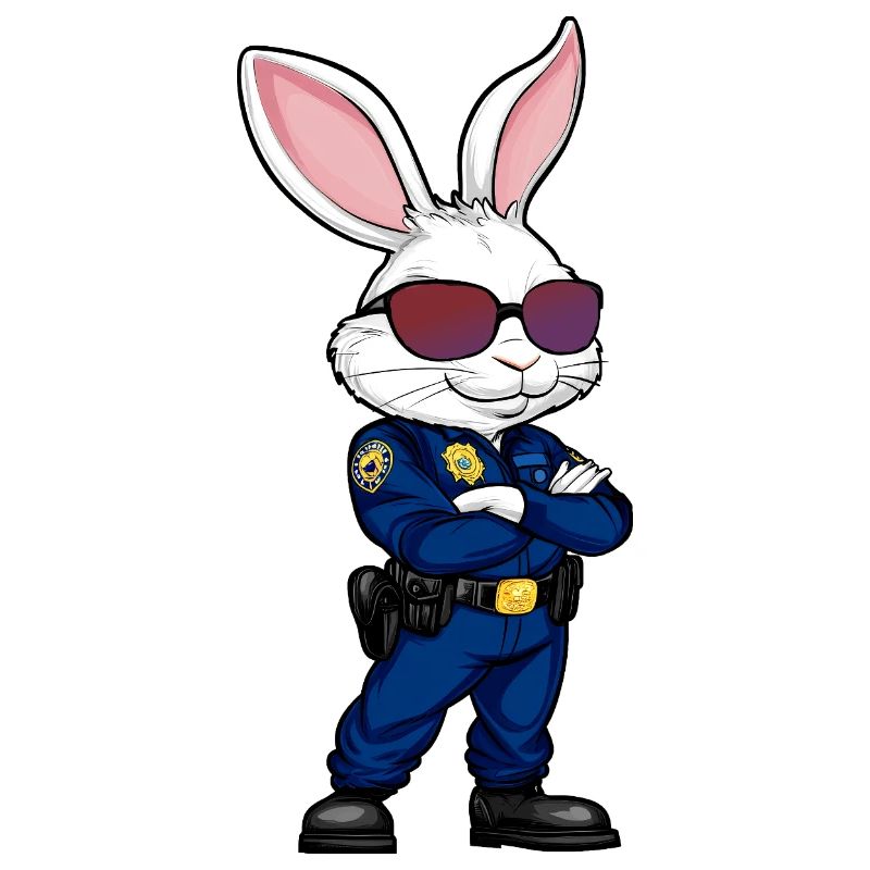 Rabbit Policeman