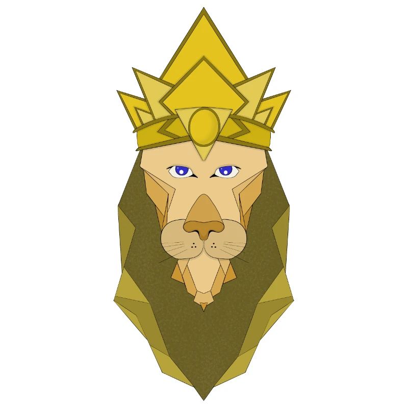 Polygonal emperor lion