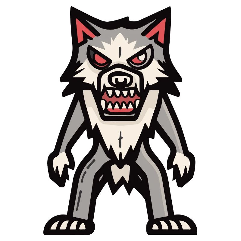 Wolf Halloween Comic
