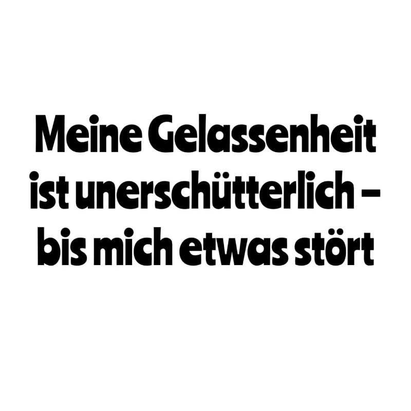 Selbstironische Sprüche