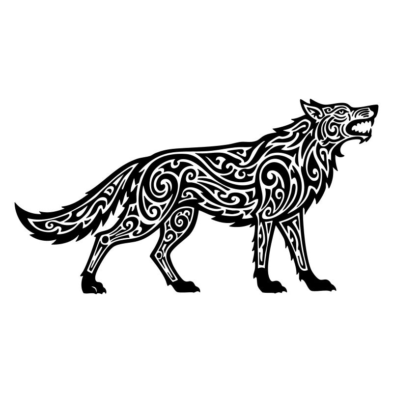 Wolf des Kaukasus