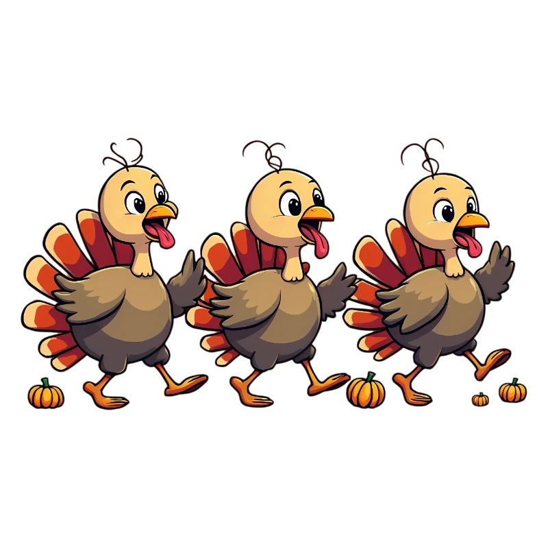 Bébé dinde de Thanksgiving