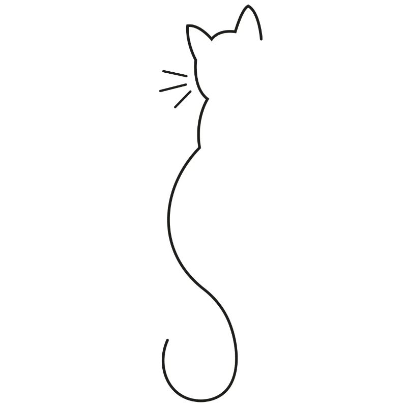 Katzen Silhouette