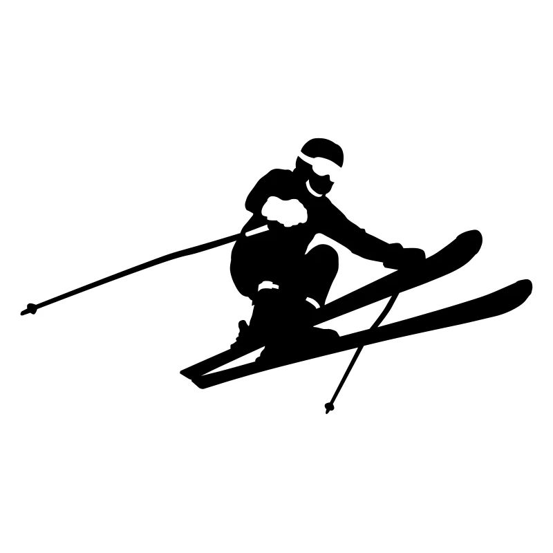 skiing