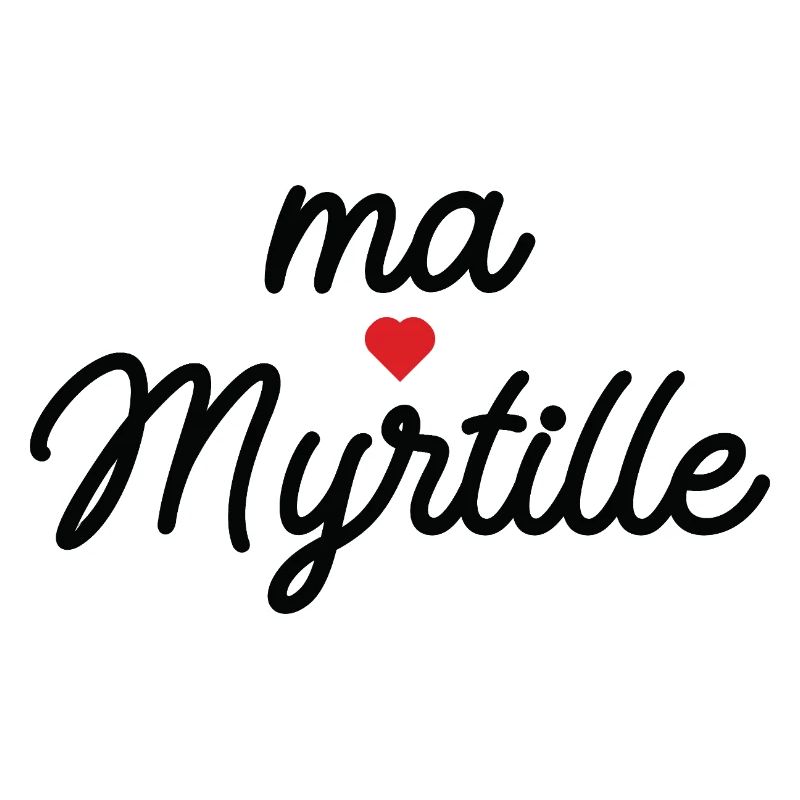 Ma Myrtille (d'Amour) Coeur Script