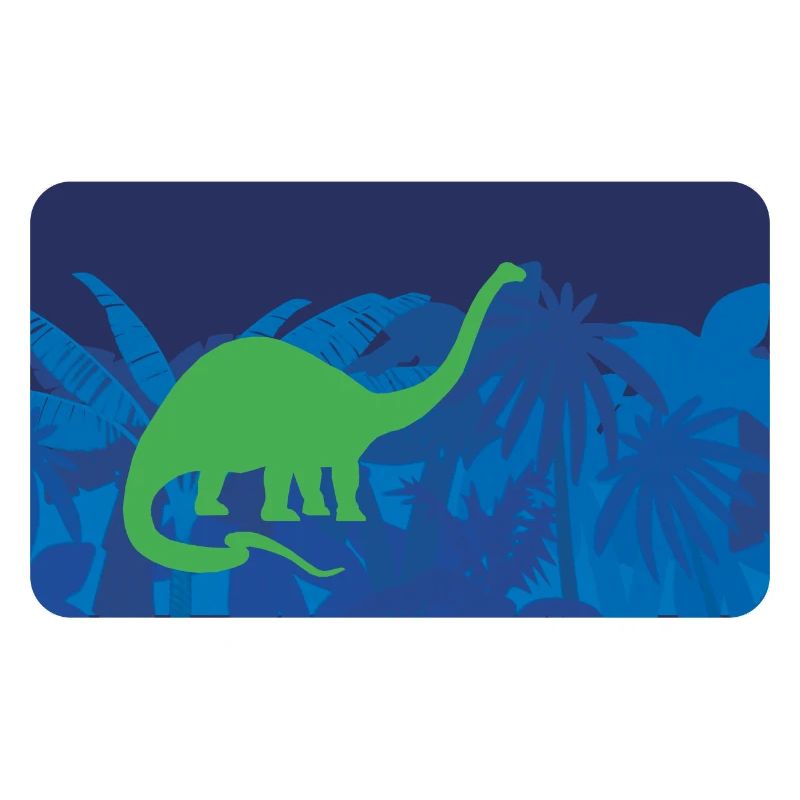 Urwald Dinos Langhals - blau