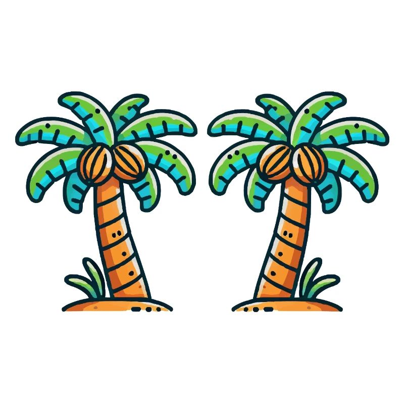 Palm trees