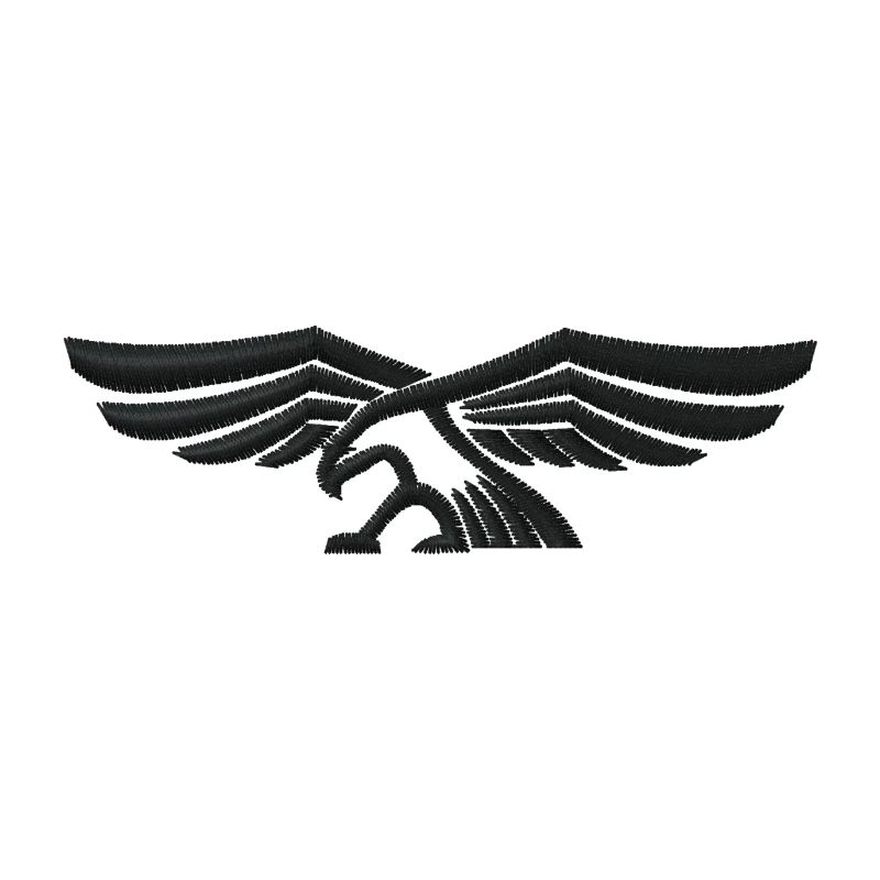 Eagle embroidered