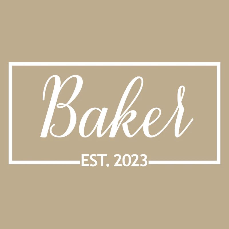 Baker Est. 2023 Baking Pastry Future Baker Gift