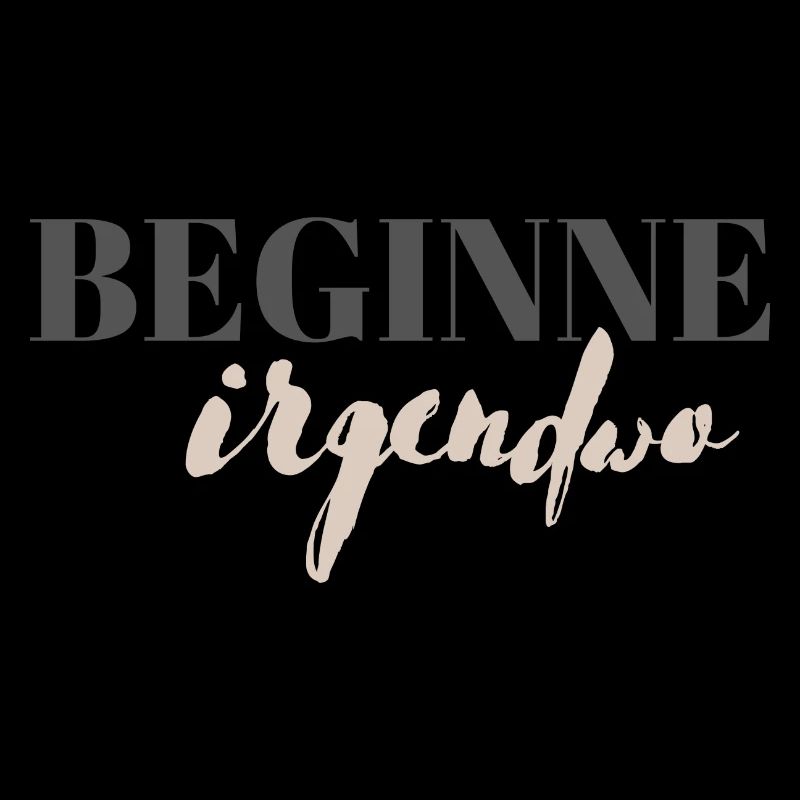 Commencez n’importe où