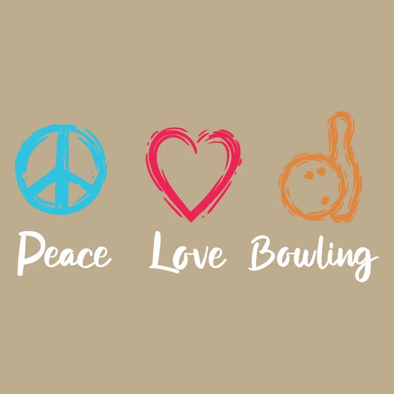 Frieden Liebe Bowling