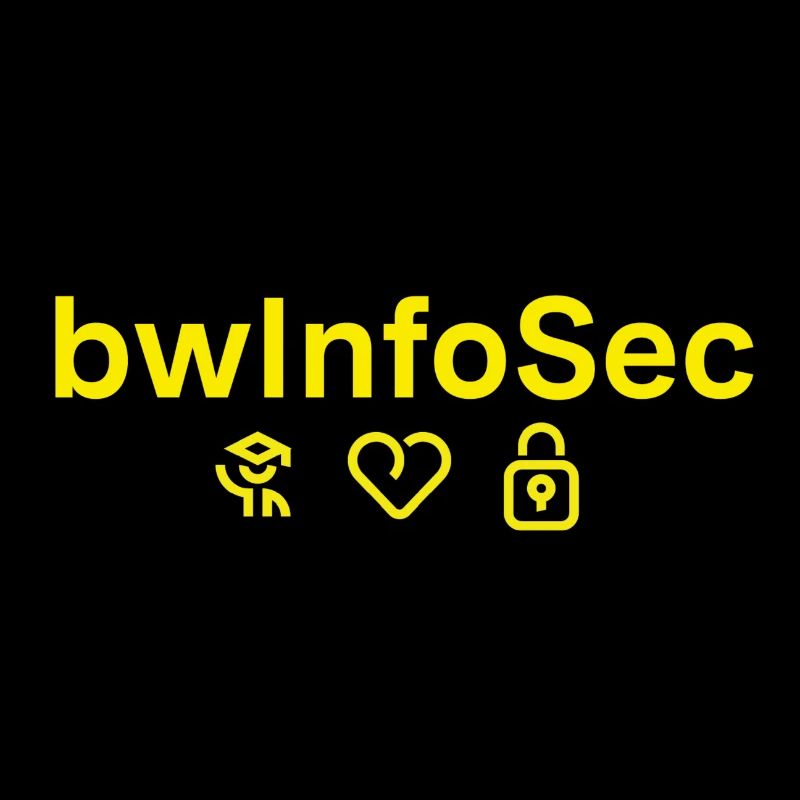 bwInfoSec - Education loves - yellow