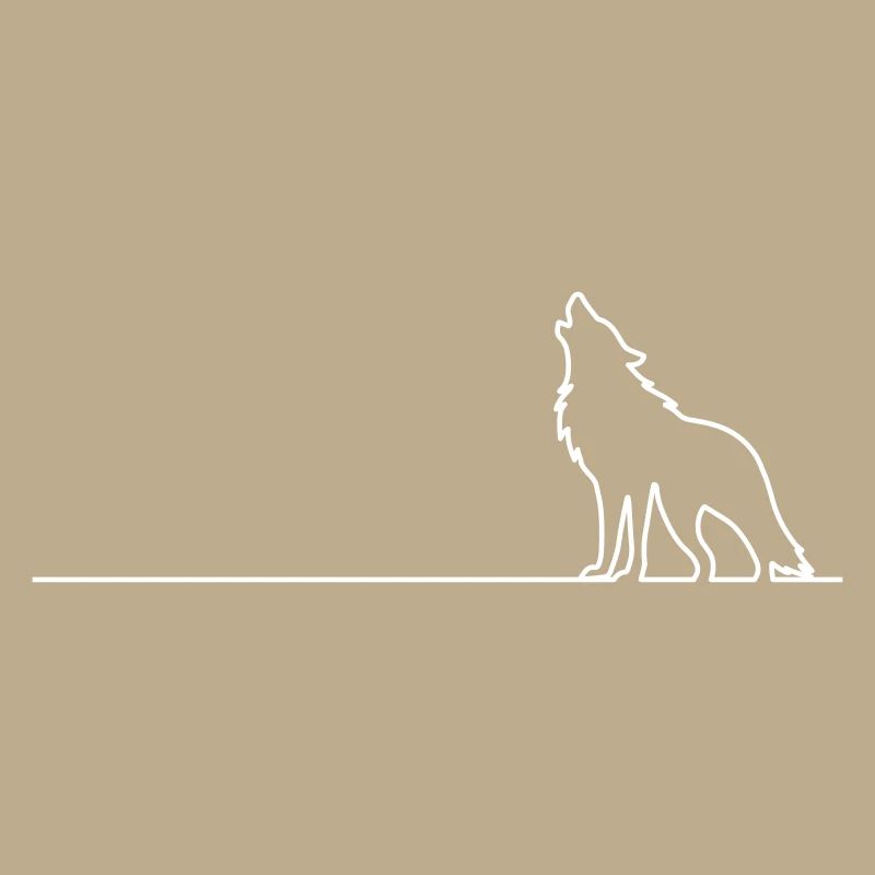 Wolf Outline