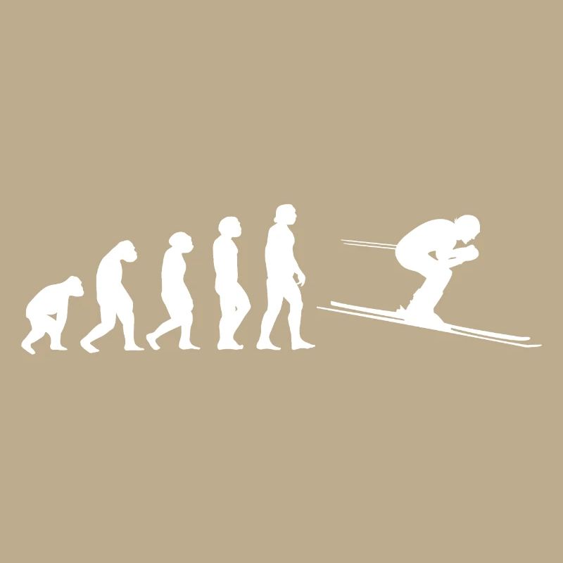 Skifahren Evolution