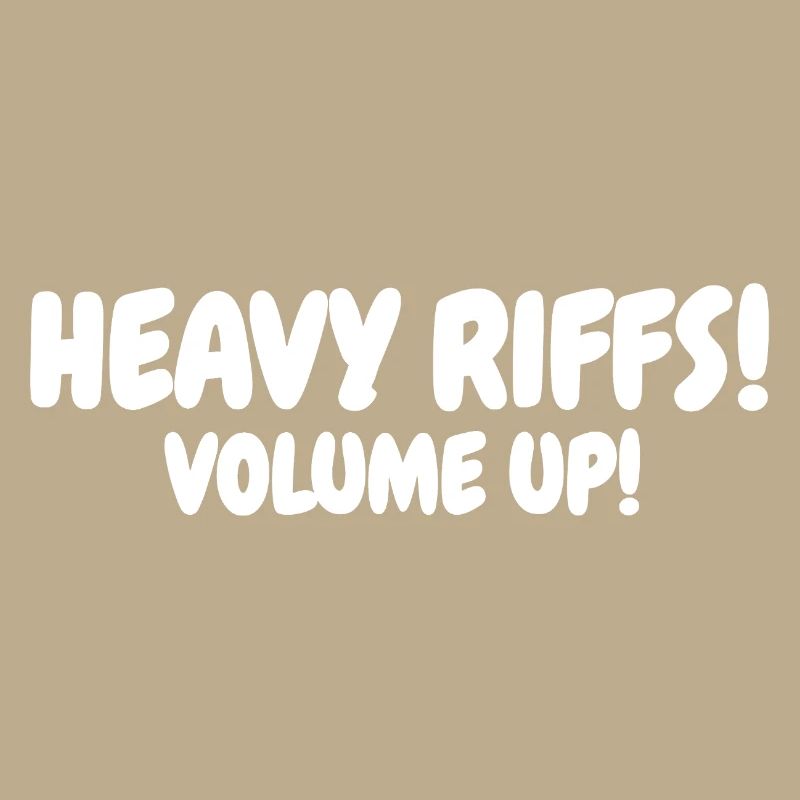 Riffs lourds Volume élevé