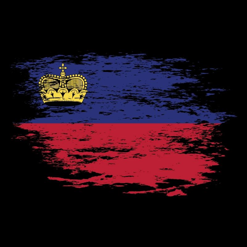 Drapeau du Liechtenstein utilisé
