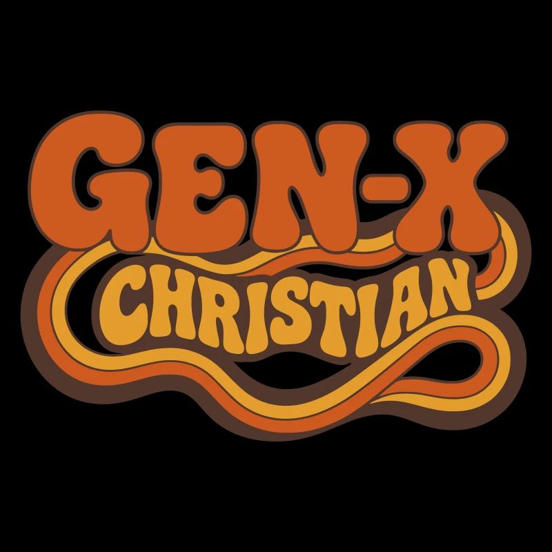 Gen-X Christian Retro Logo