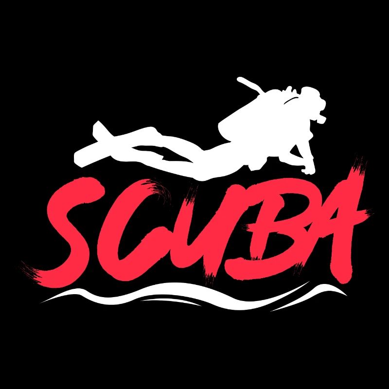 Read White Diving Flag Underwater Exploration