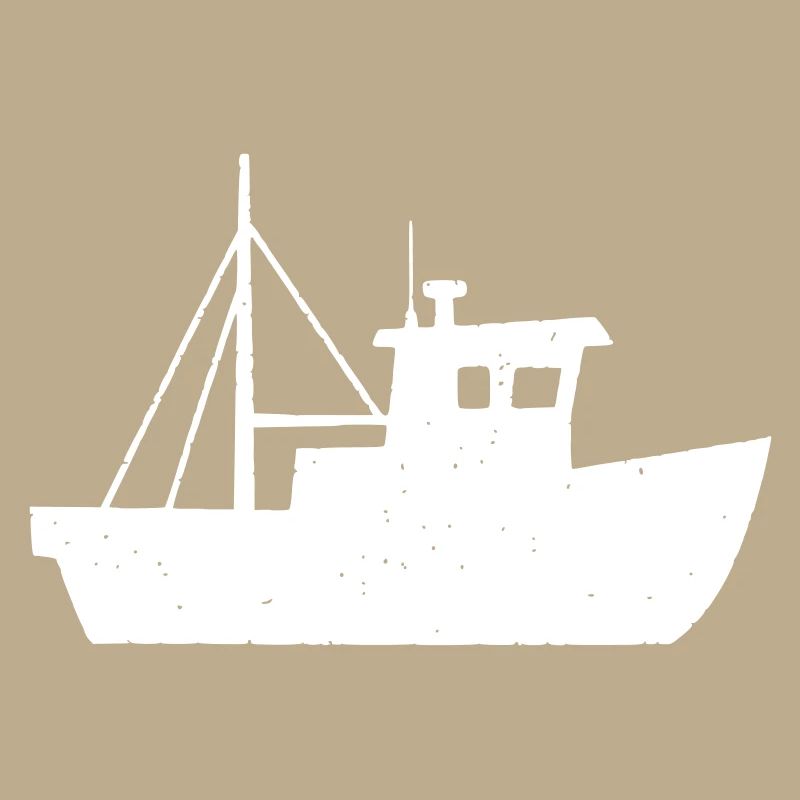 Fischkutter Boot Nordsee Vektor