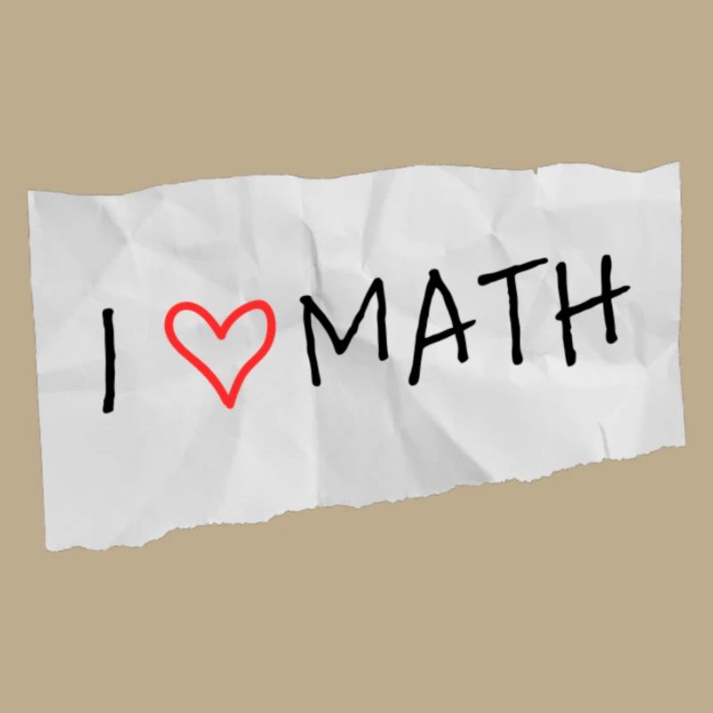 I love math