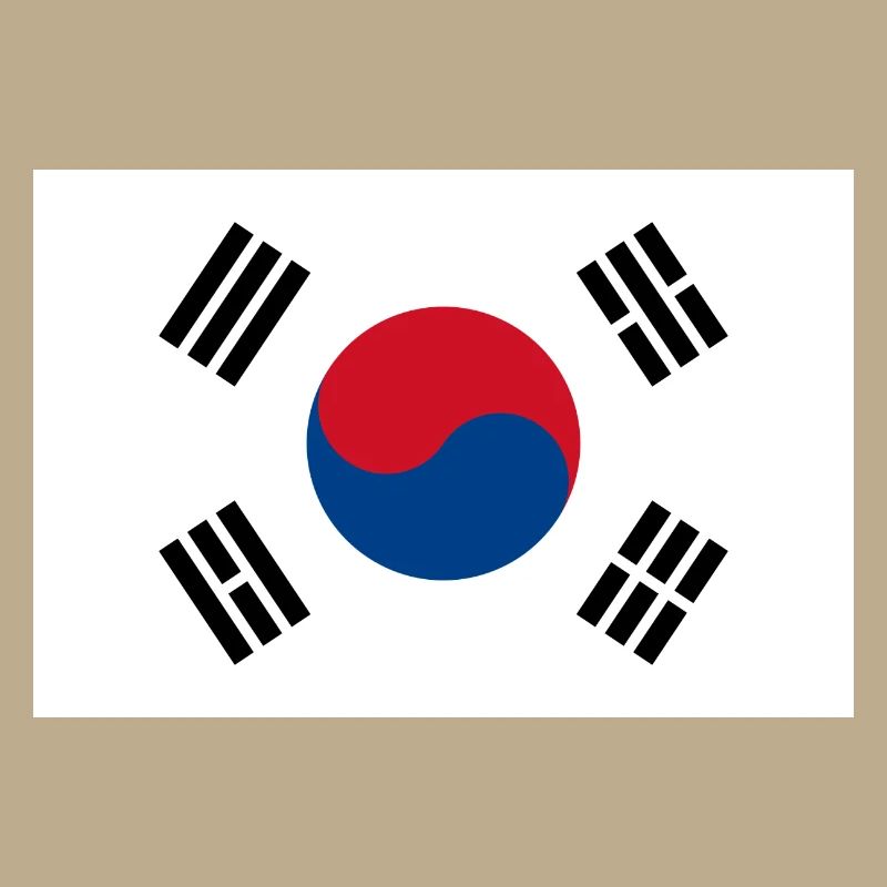 Drapeau de la Corée du Sud