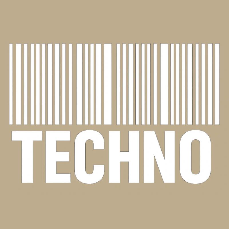 Techno Barcode Muster