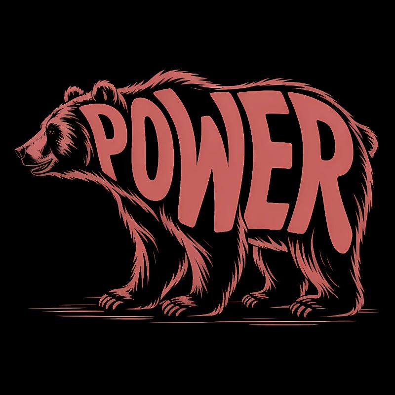 Bär - Cooles Tier Logo