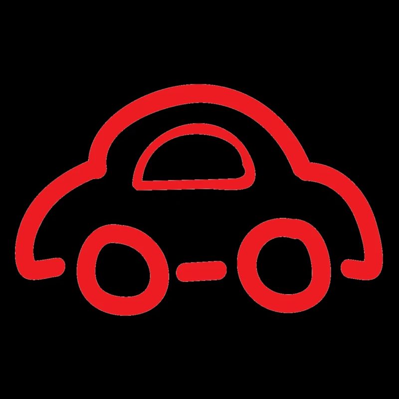 Surimpression d’une voiture rouge