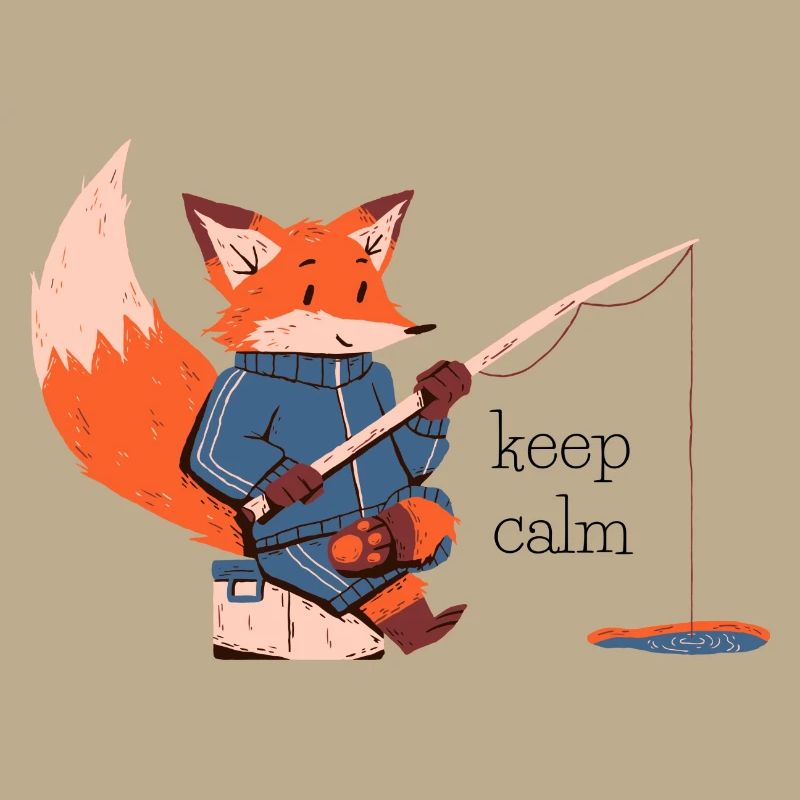 keep calm Fuchs - fox