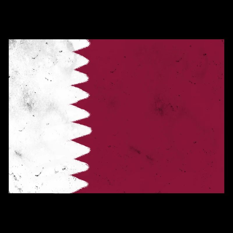 Flagge von Katar