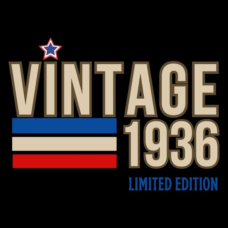 Vintage 1936 limitierte Auflage