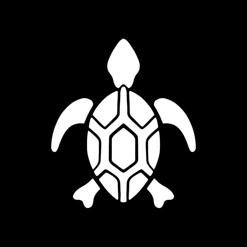 Schildkröte weiß