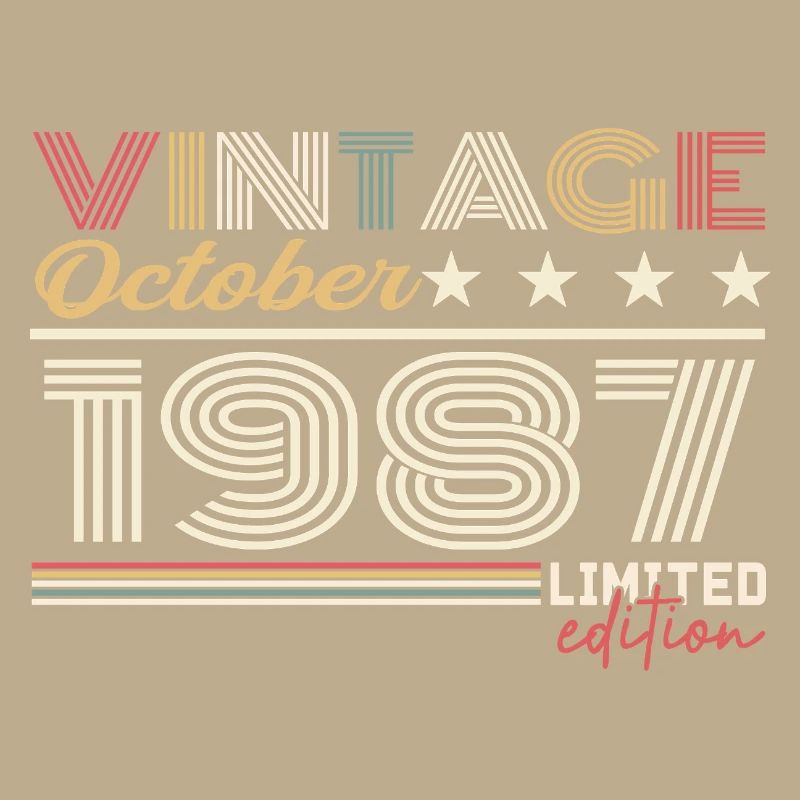 Octobre 1987 rétro anniversaire 1987 Octobre 1987 
