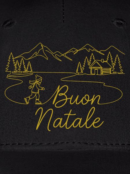 Buon Natale Winterlandschaft winterlich