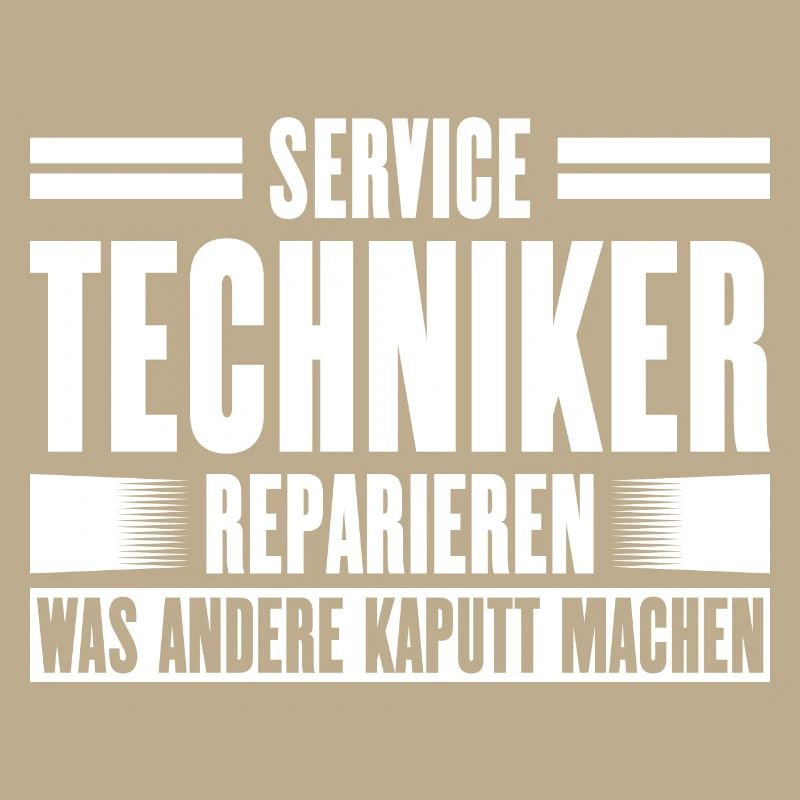 Service Technician Support Solution Slogan Service
