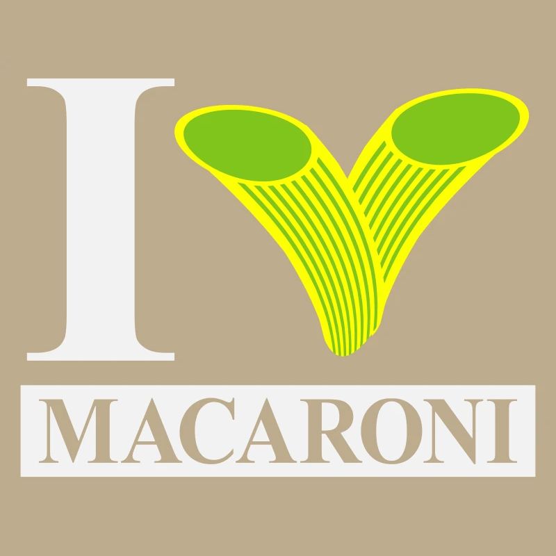 Ich liebe Makkaroni