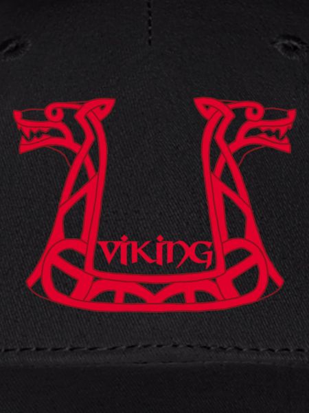 Roter Wikinger-Drache