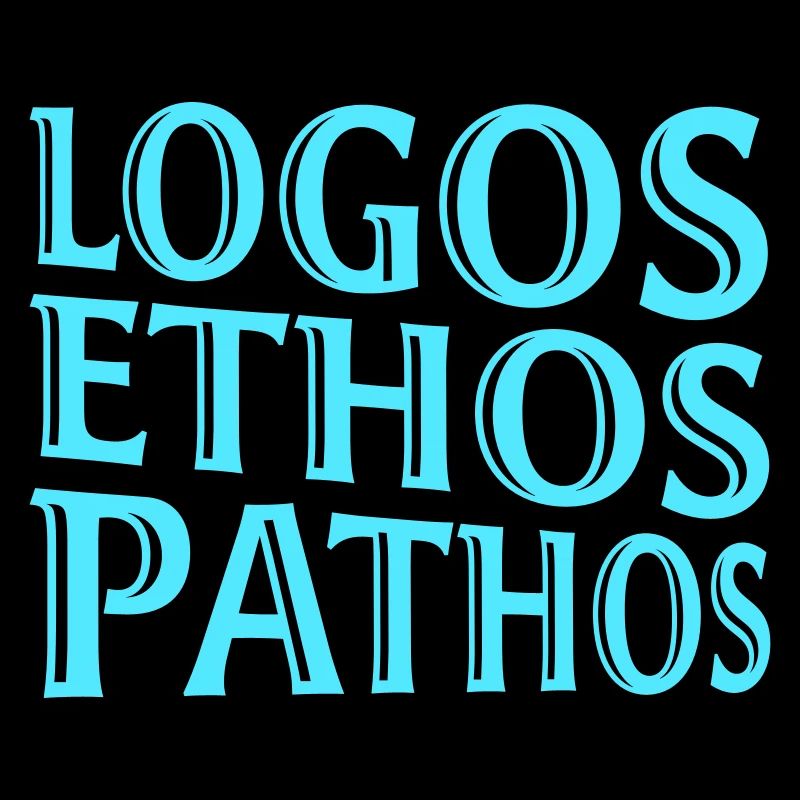 Logos Ethos Pathos Rhetorik Philosophie Student