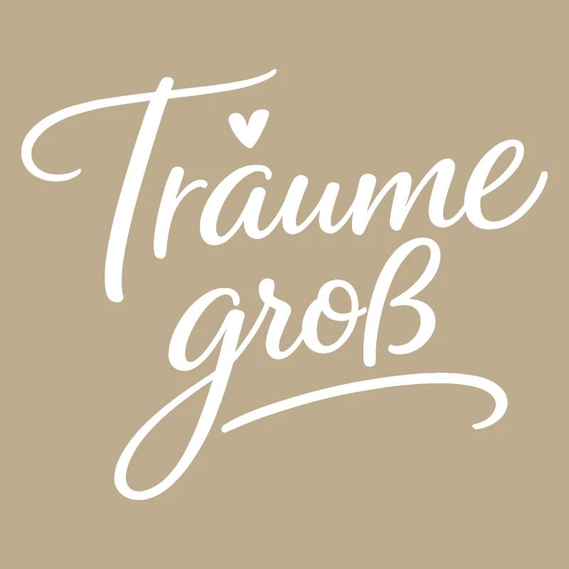 Träume Groß – Handlettering Script