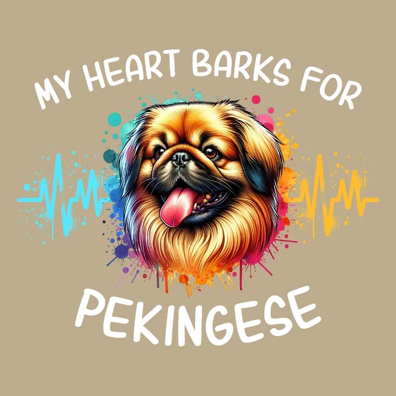 Pekingese Heart Line