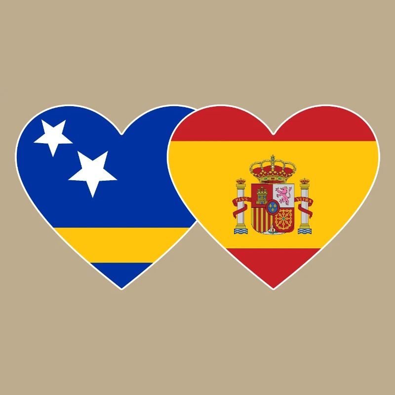 Curacao_Spanien_Flagge_Herz