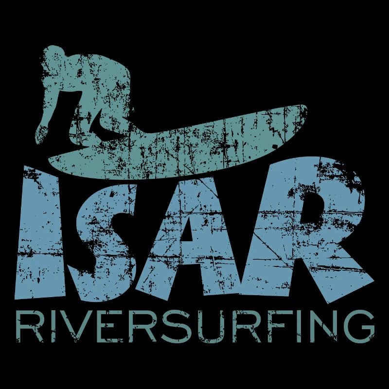 Isar Riversurfing (Vintage / Bleu Vert)