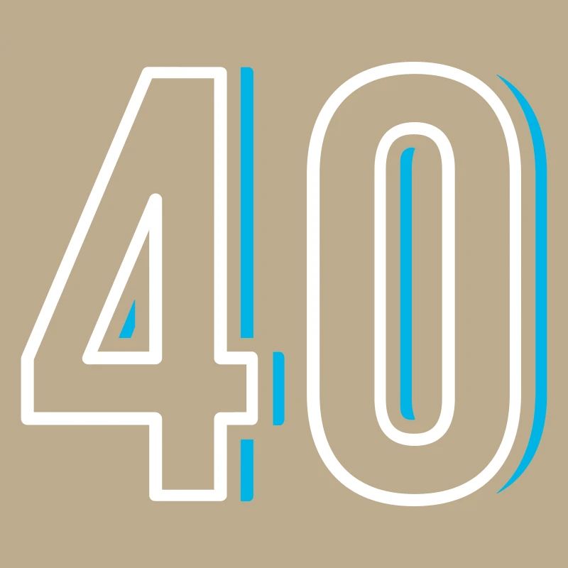 Nummer 40 - Vierzig