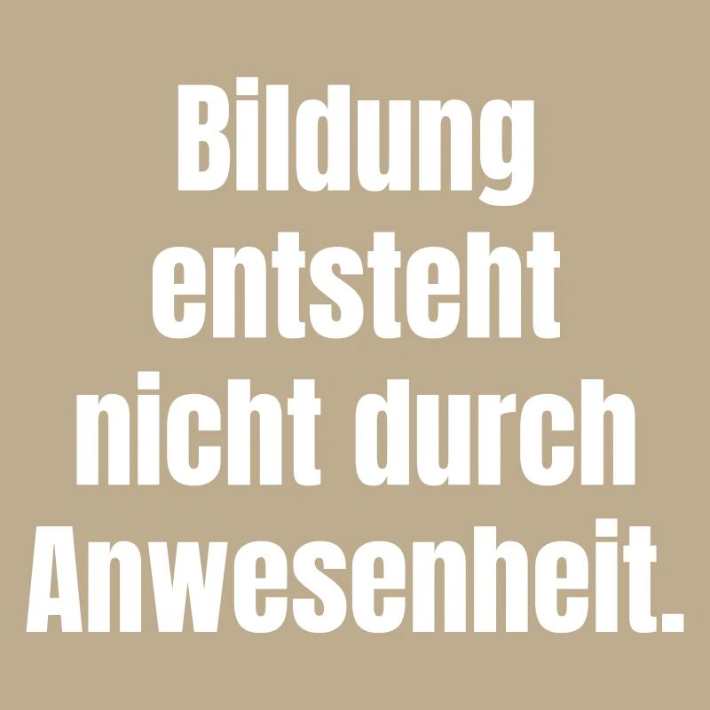 Education is created through activity