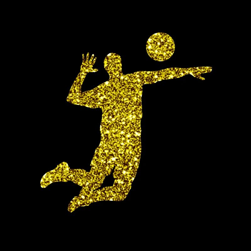 Gold Volleyball