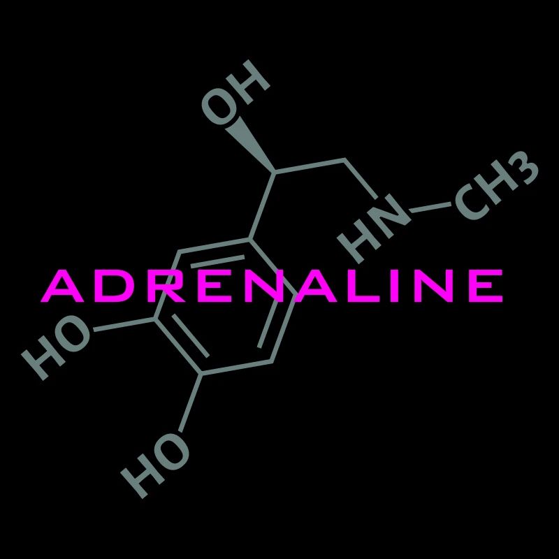 Adrenaline Strukturformel